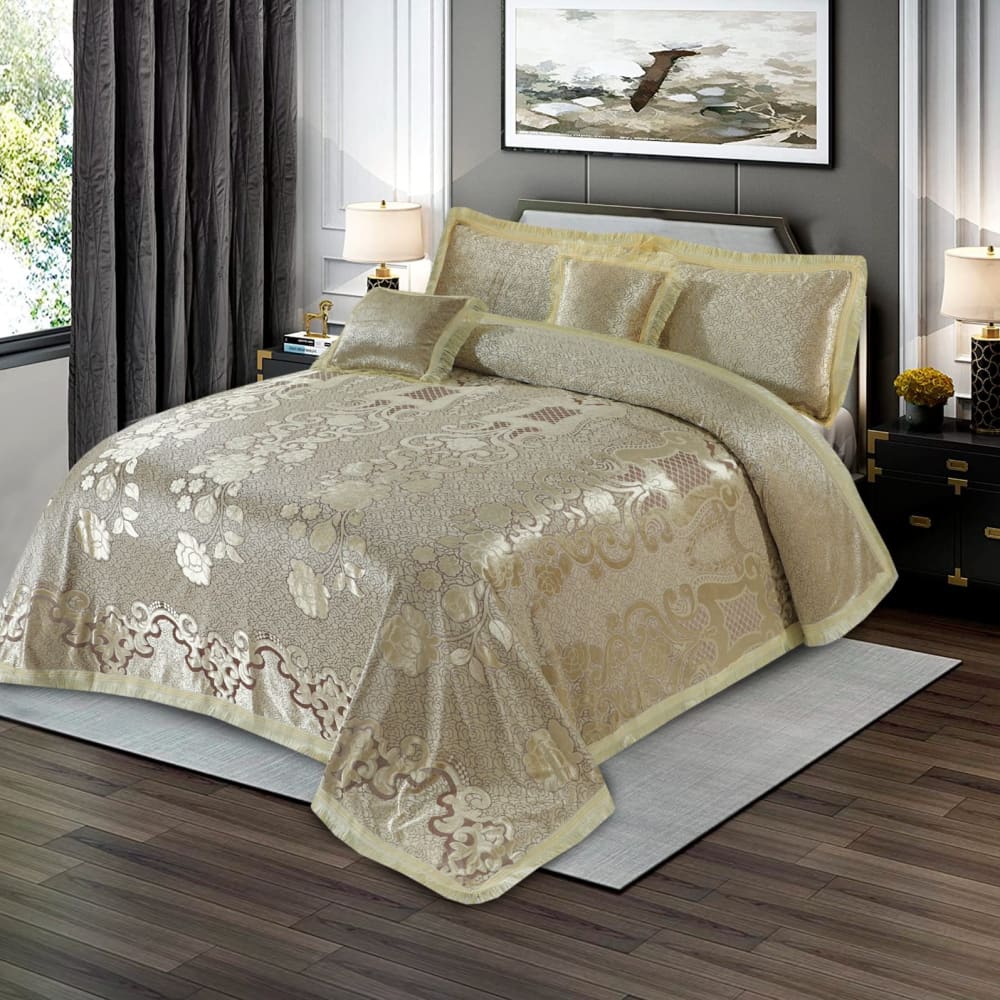 5 Pcs Palachi Bedsheet Set Ms - 006 Bed Sheets