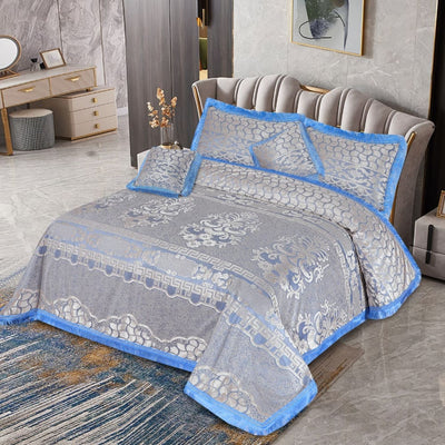 5 Pcs Palachi Bedsheet Set Ms - 007 Bed Sheets