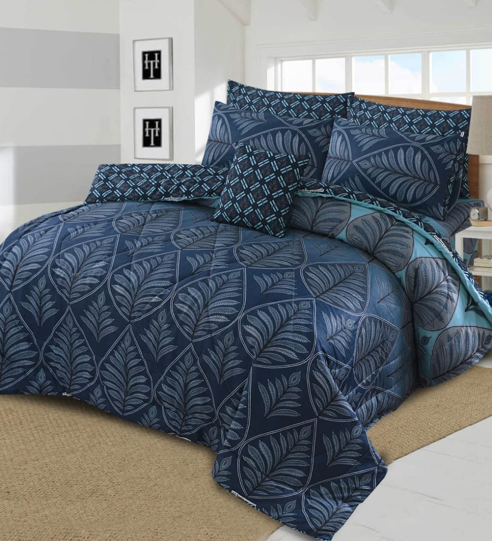 7 Pcs Comforter Set Mh-742 Quilts & Comforters