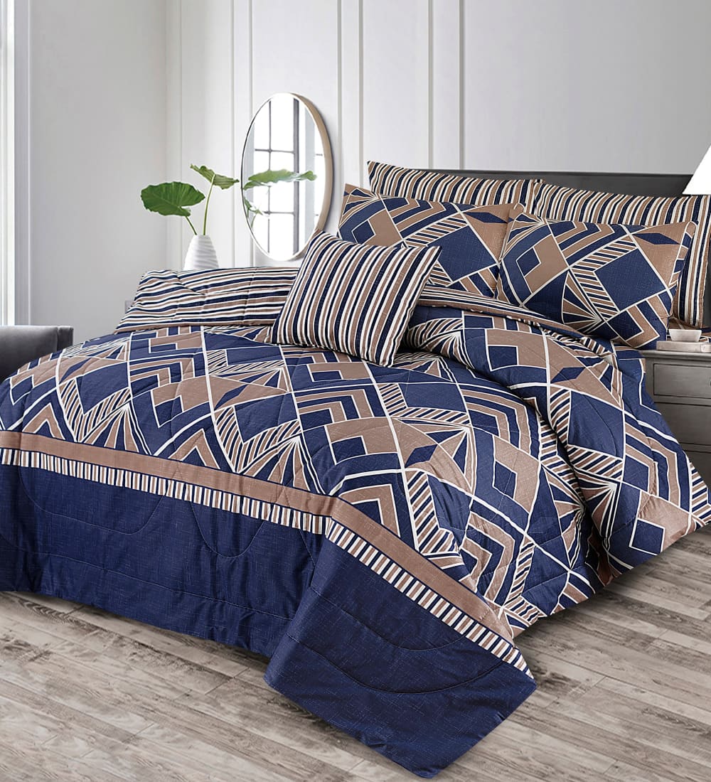 7 Pcs Comforter Set Mh-762 Quilts & Comforters