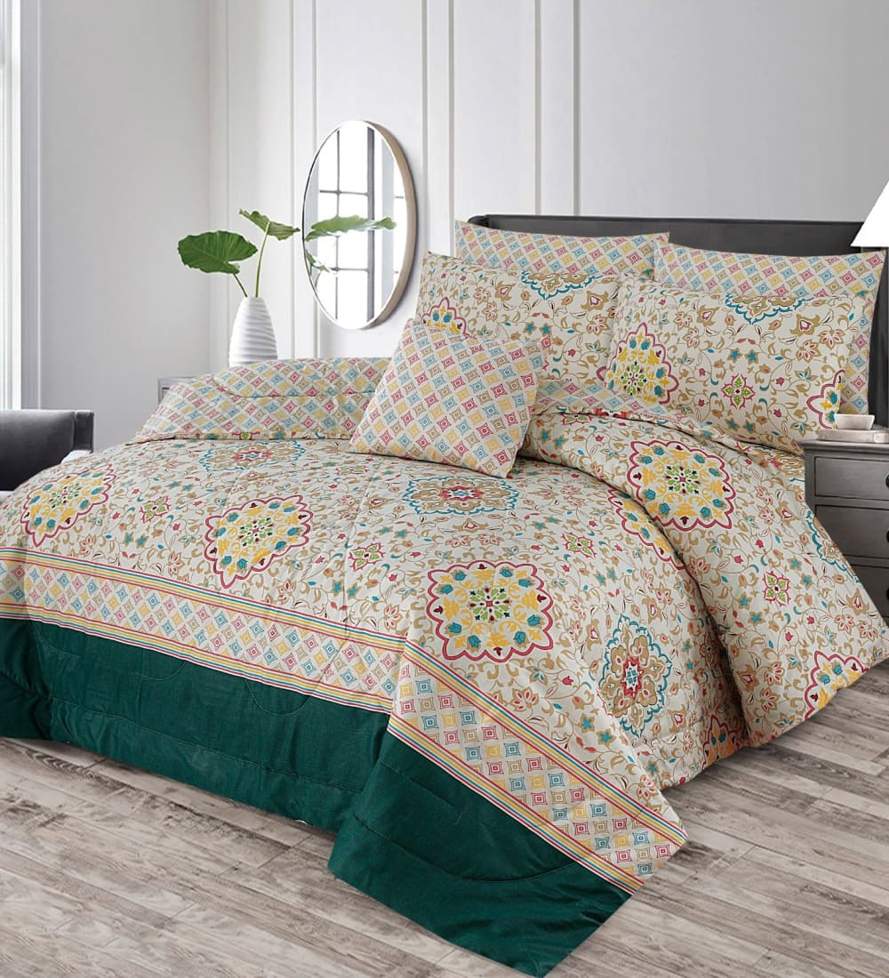 7 Pcs Comforter Set Mh-769 Quilts & Comforters
