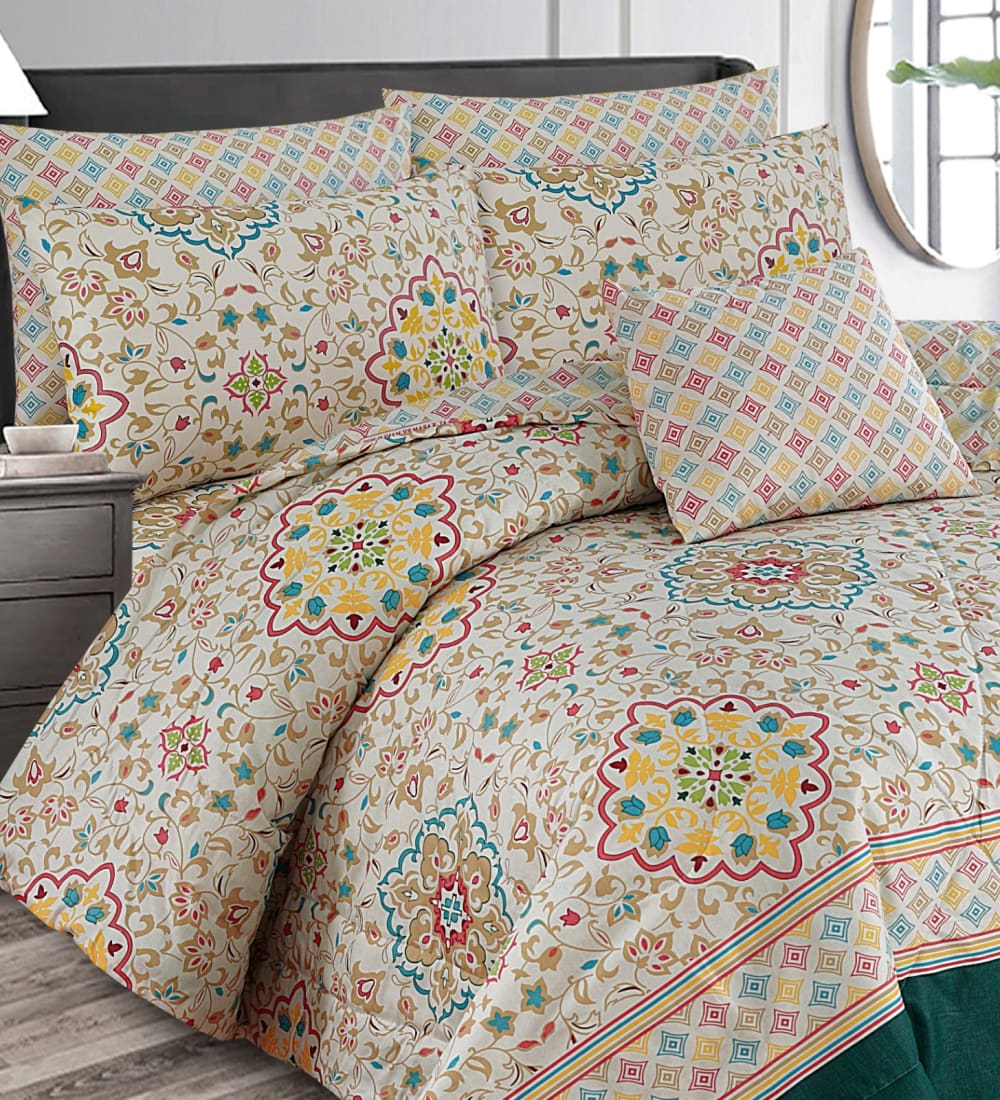 7 Pcs Comforter Set Mh-769 Quilts & Comforters