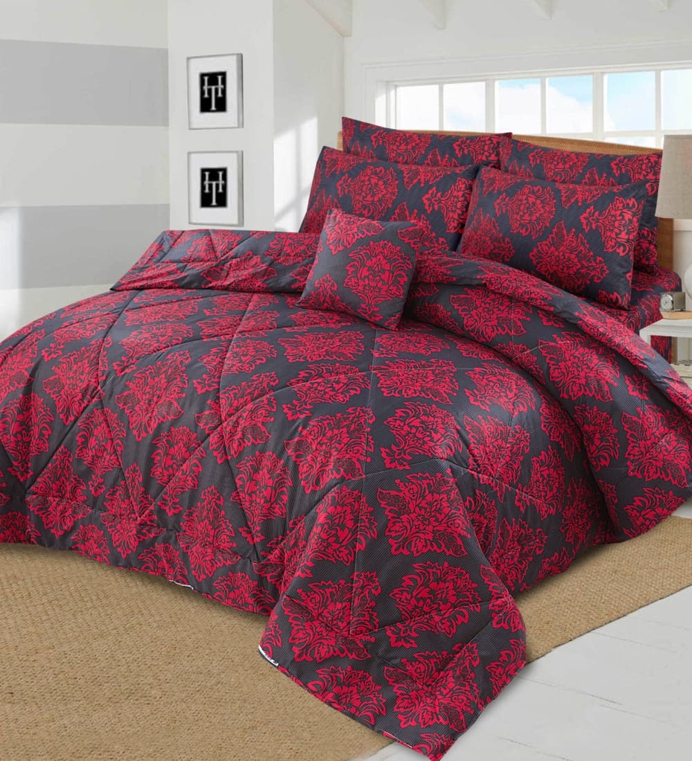 7 Pcs Summer Comforter Set 921 Quilts & Comforters