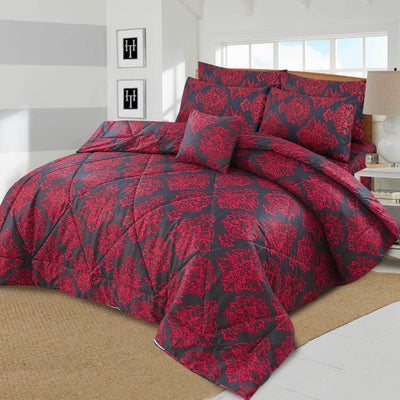 7 Pcs Summer Comforter Set 921 Quilts & Comforters