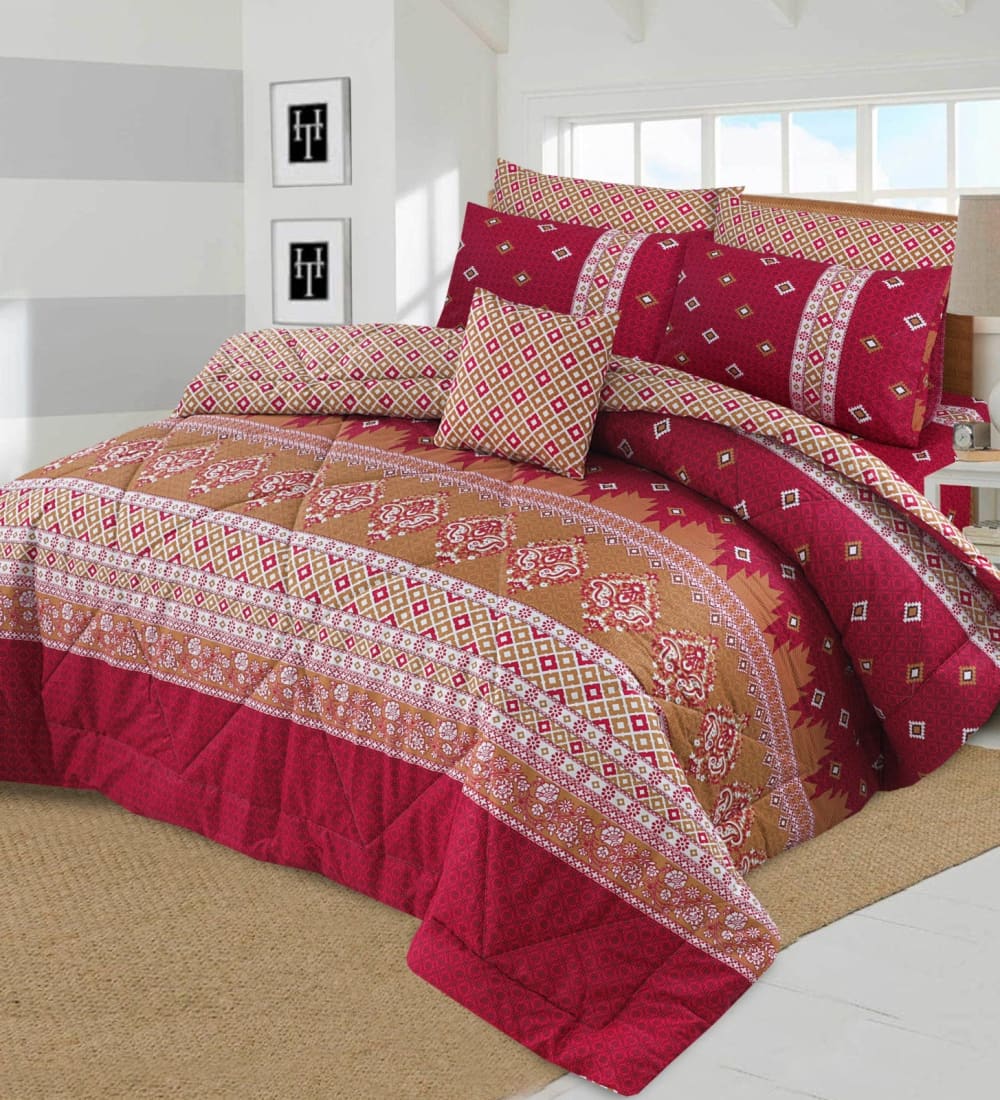 7 Pcs Summer Comforter Set 924 Quilts & Comforters