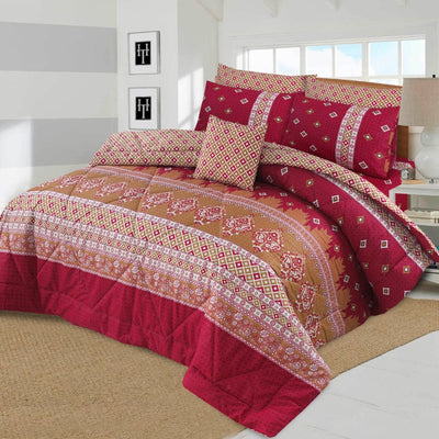 7 Pcs Summer Comforter Set 924 Quilts & Comforters