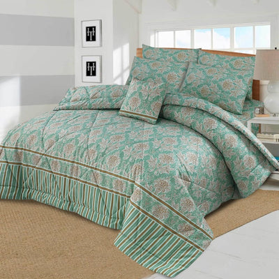 7 Pcs Summer Comforter Set 925 Quilts & Comforters