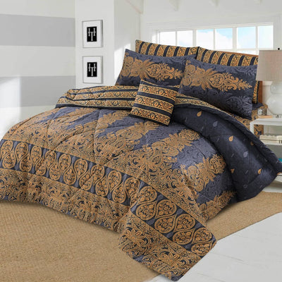 7 Pcs Summer Comforter Set 927 Quilts & Comforters