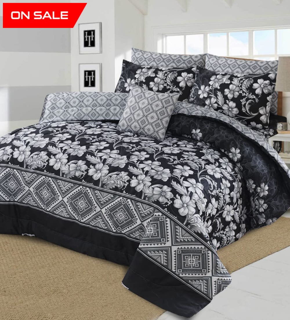 7 Pcs Summer Comforter Set Mh-743 Quilts & Comforters