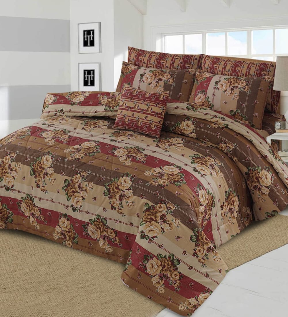 7 Pcs Summer Comforter Set Mh-744 Quilts & Comforters
