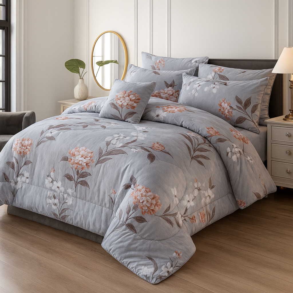 Cotton 7pc Comforter Set S-79