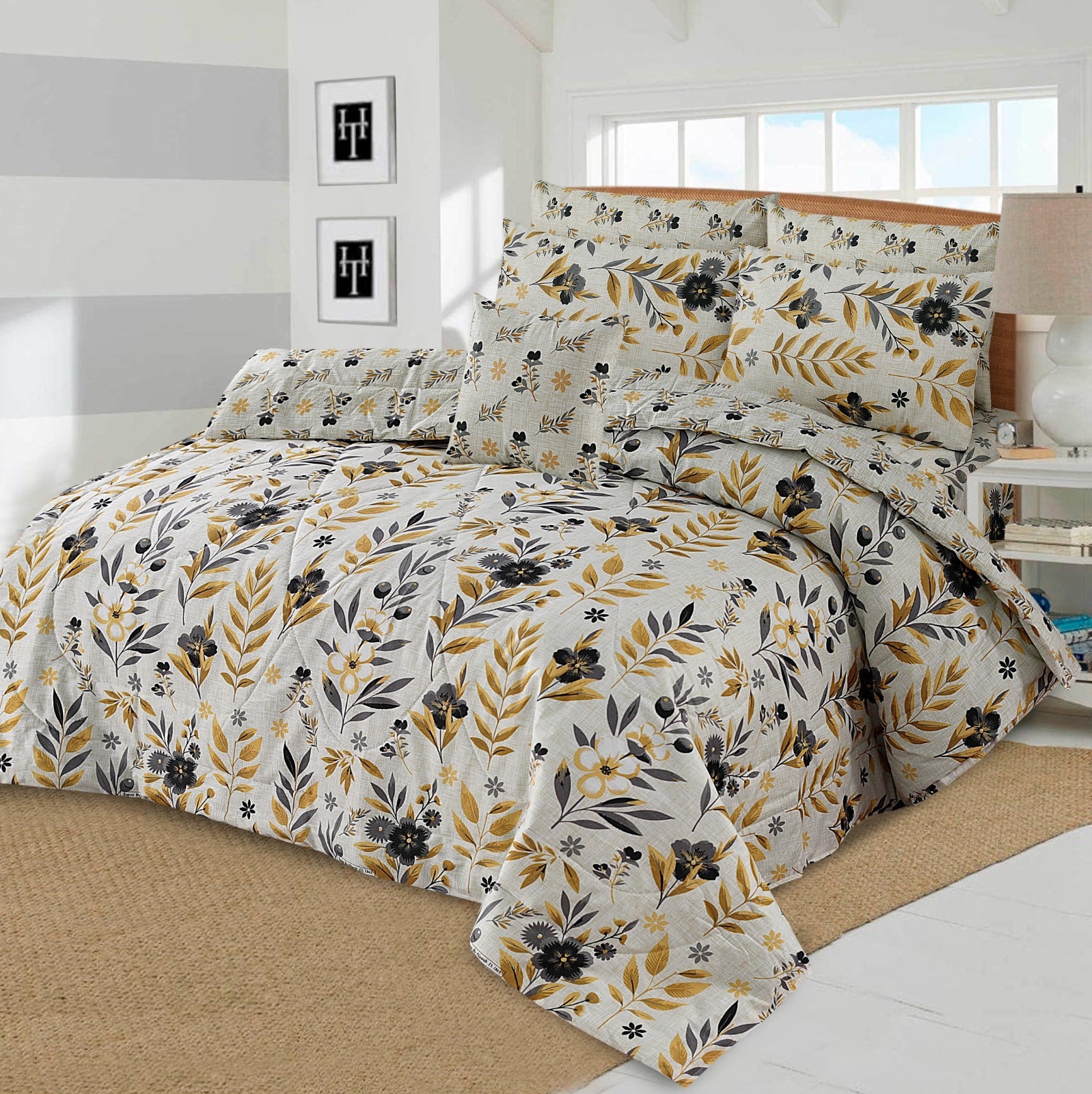 Amadin 7pcs comforter set Sp-902