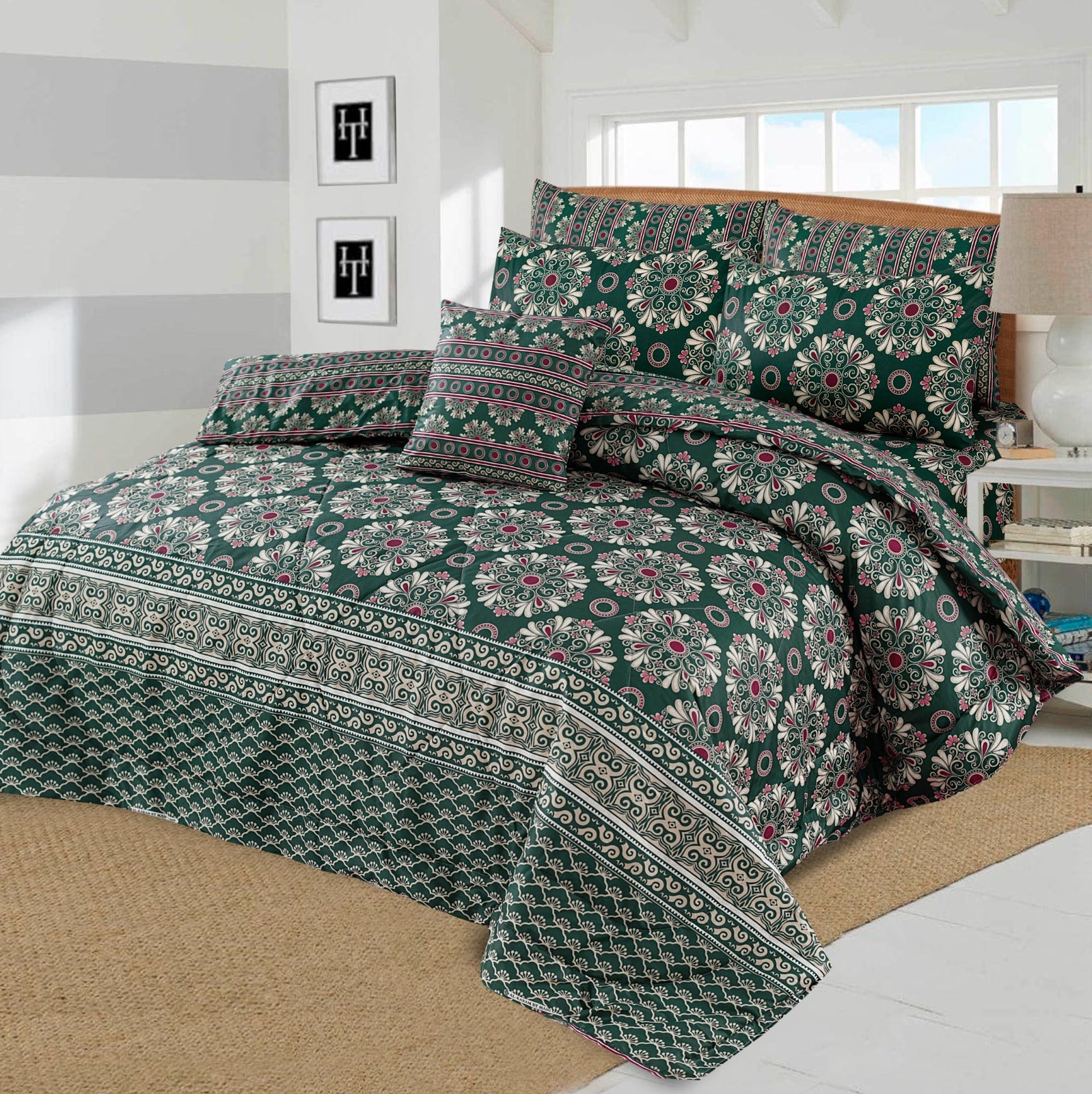 Umaida 7pcs comforter set Sp-901