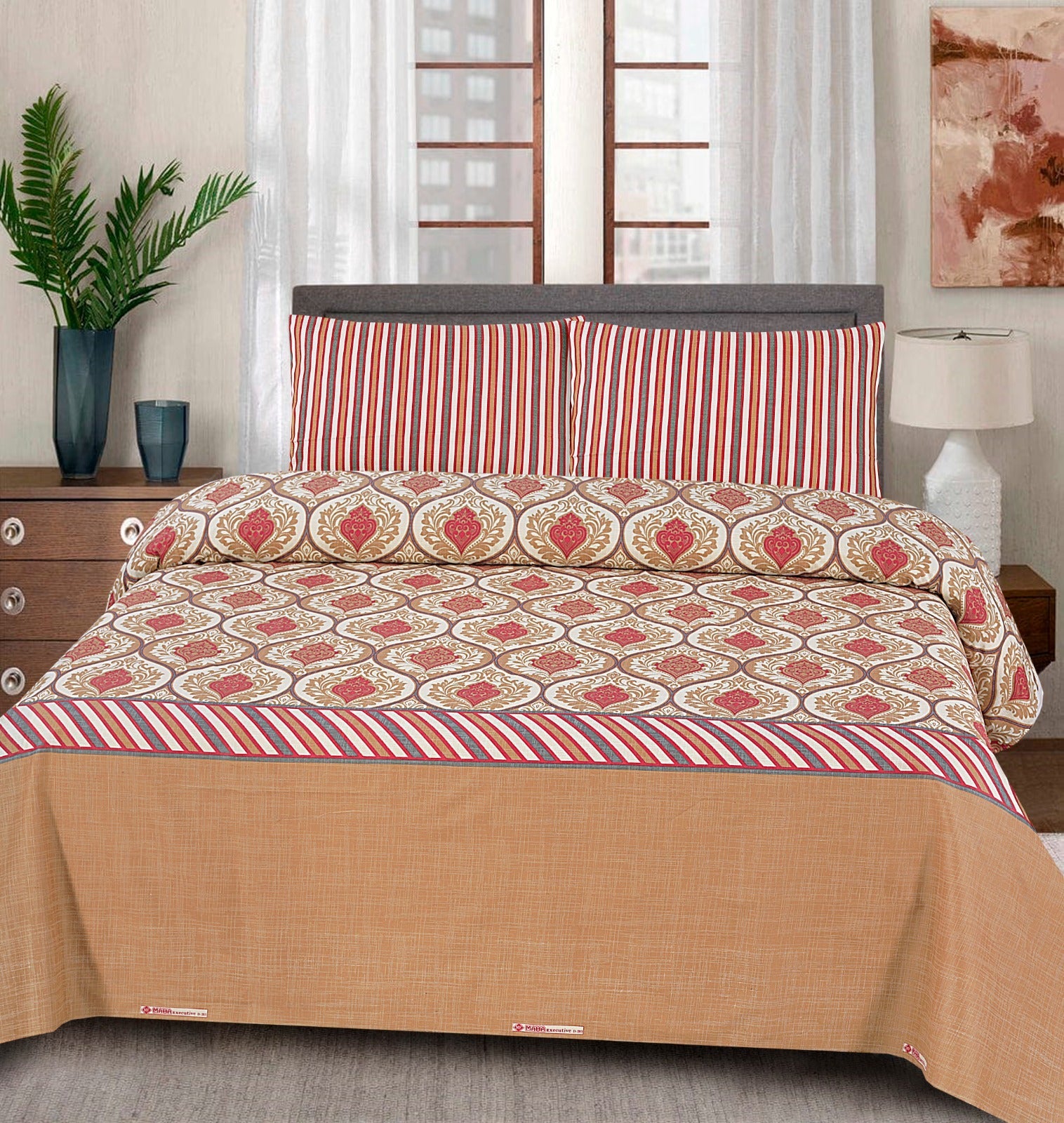 3pc Bedsheet Set N-57