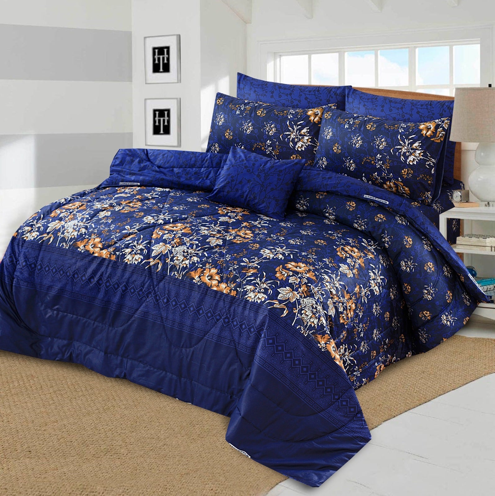 7 Pcs comforter Set Mh-732