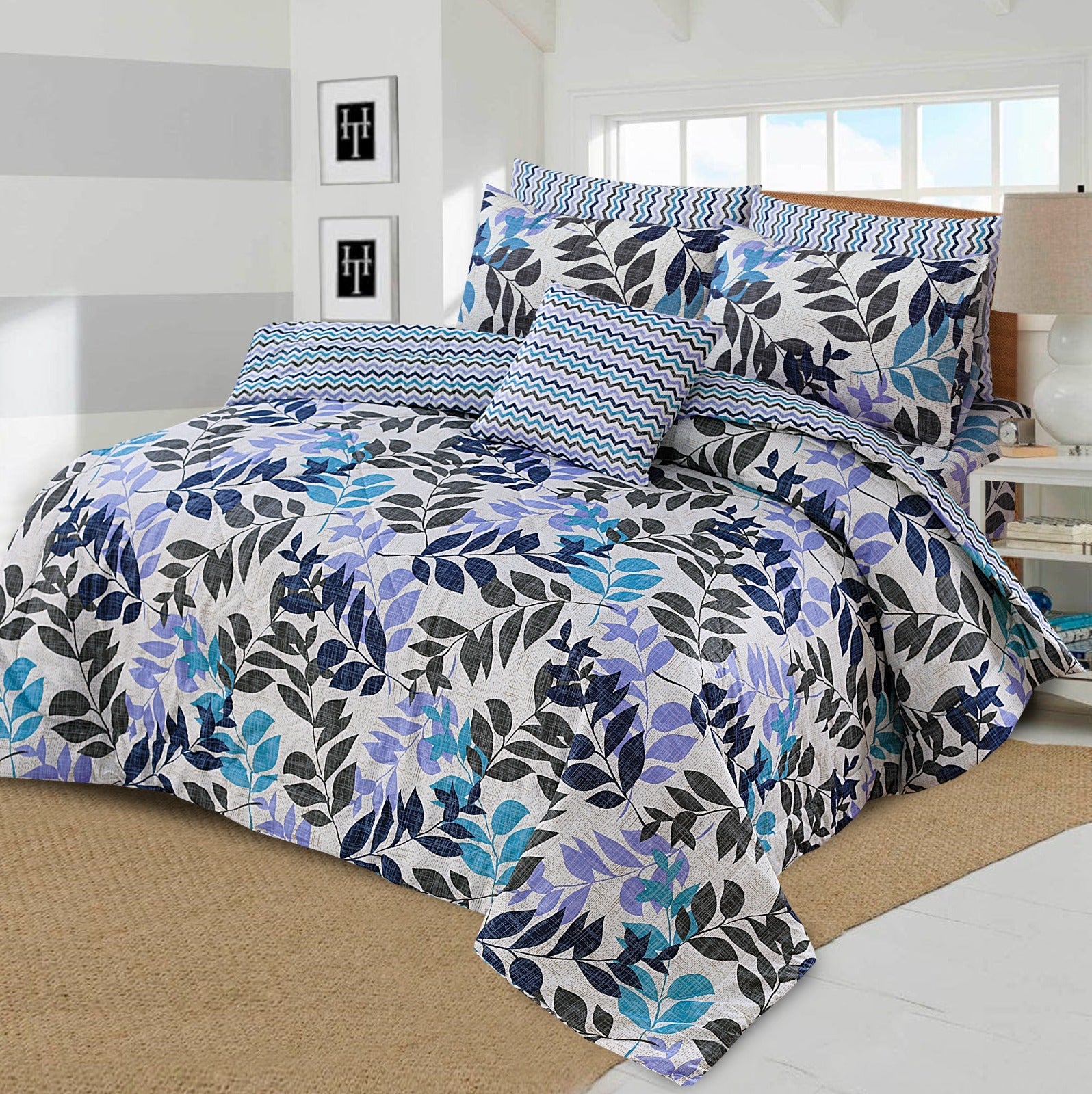 7 Pcs  comforter Set Mh-731