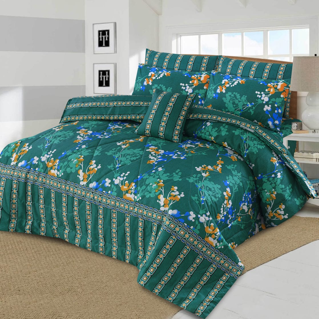 7 Pcs comforter Set Mh-741