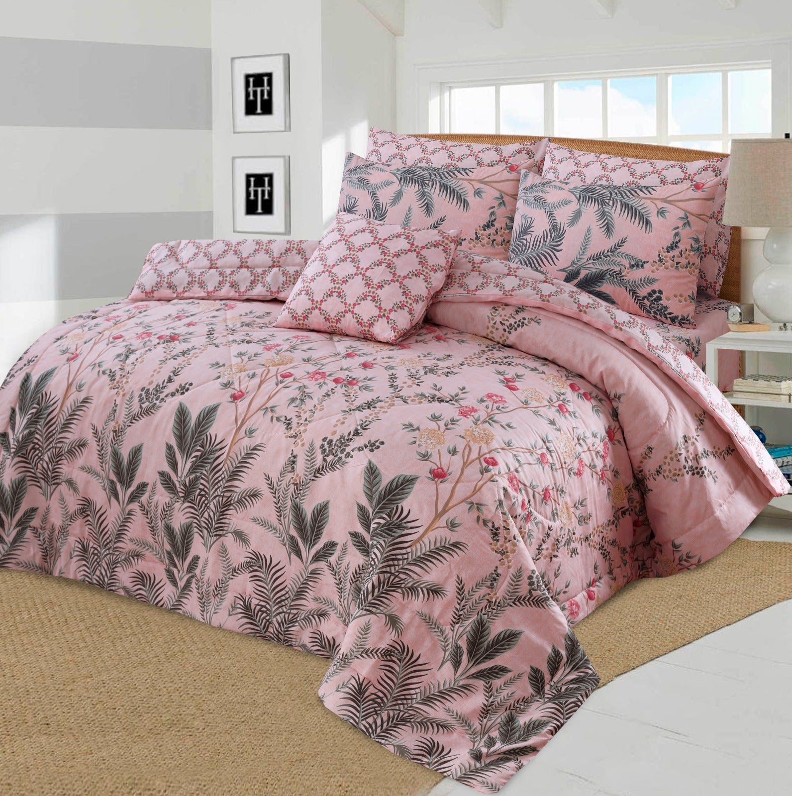 Palavi Summer  Comforter Set 7 Pcs 1306