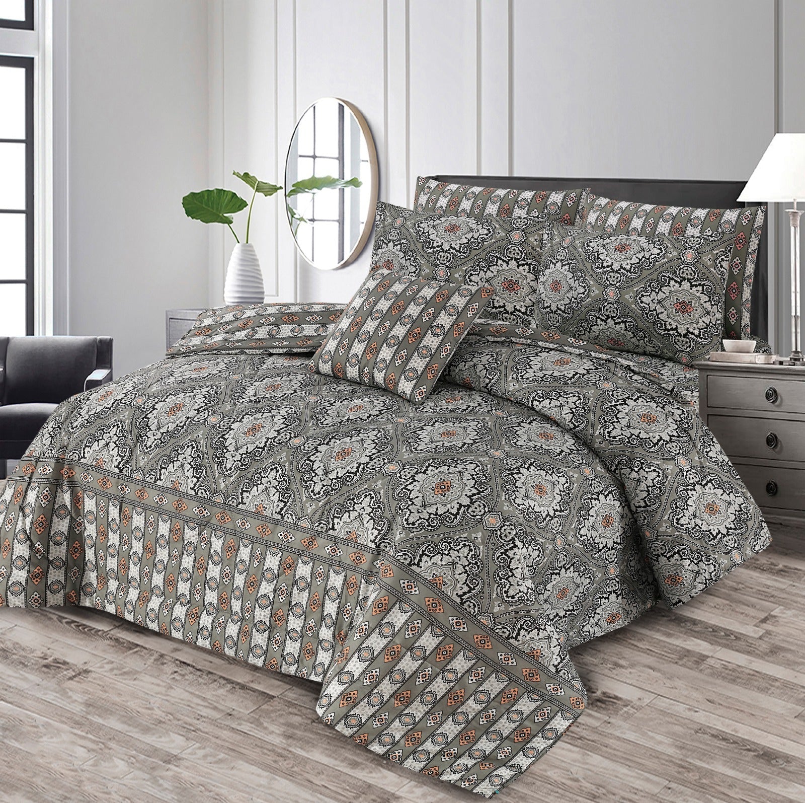 7 Pcs  Comforter Set Mh-791
