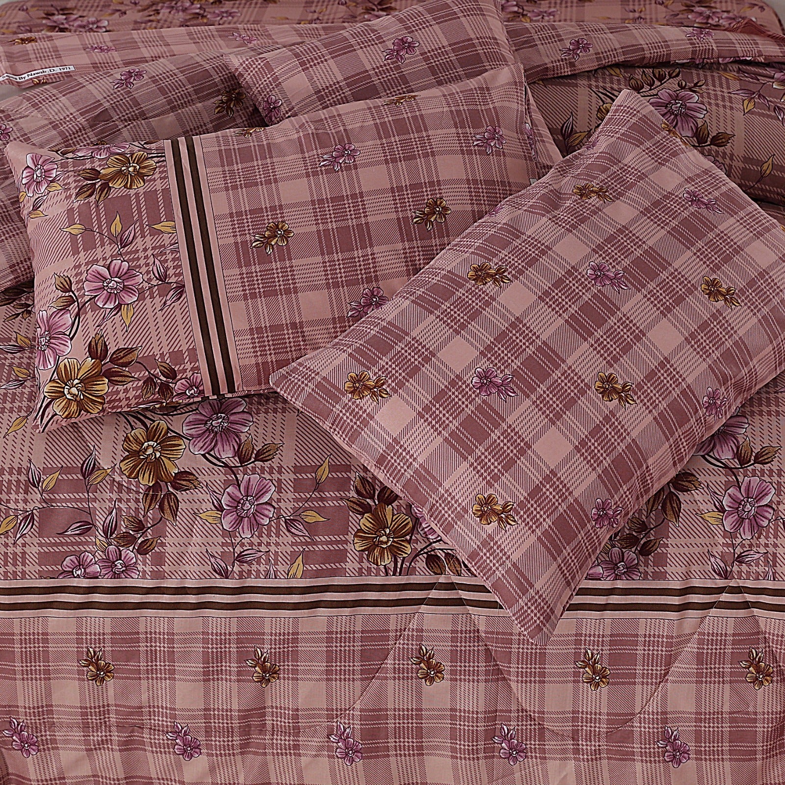 7 Pcs  Comforter Set Mh-790