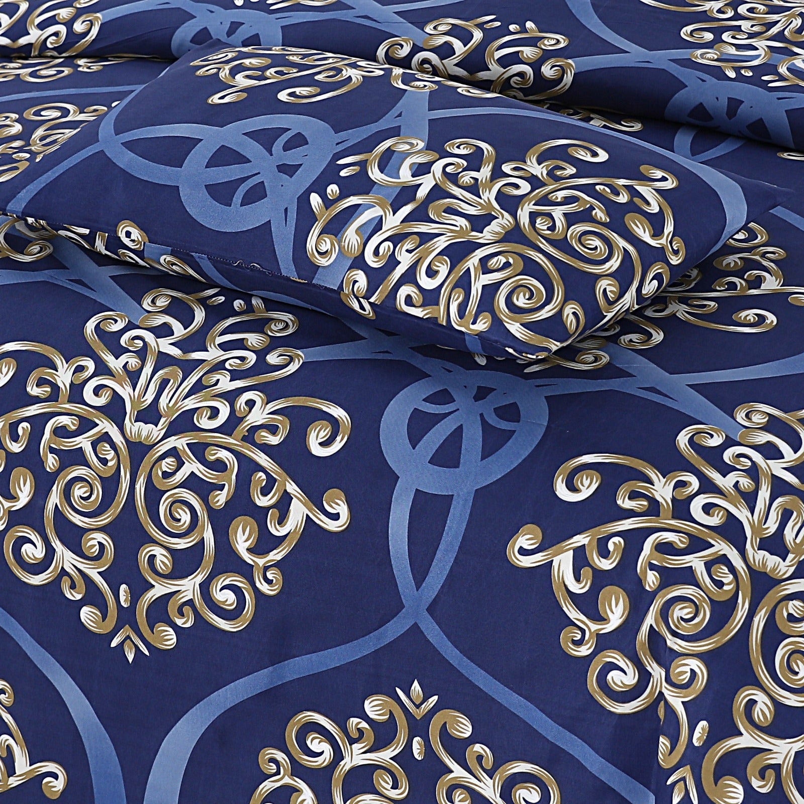 Pure Cotton 3pc Bedsheet Set  WF-126
