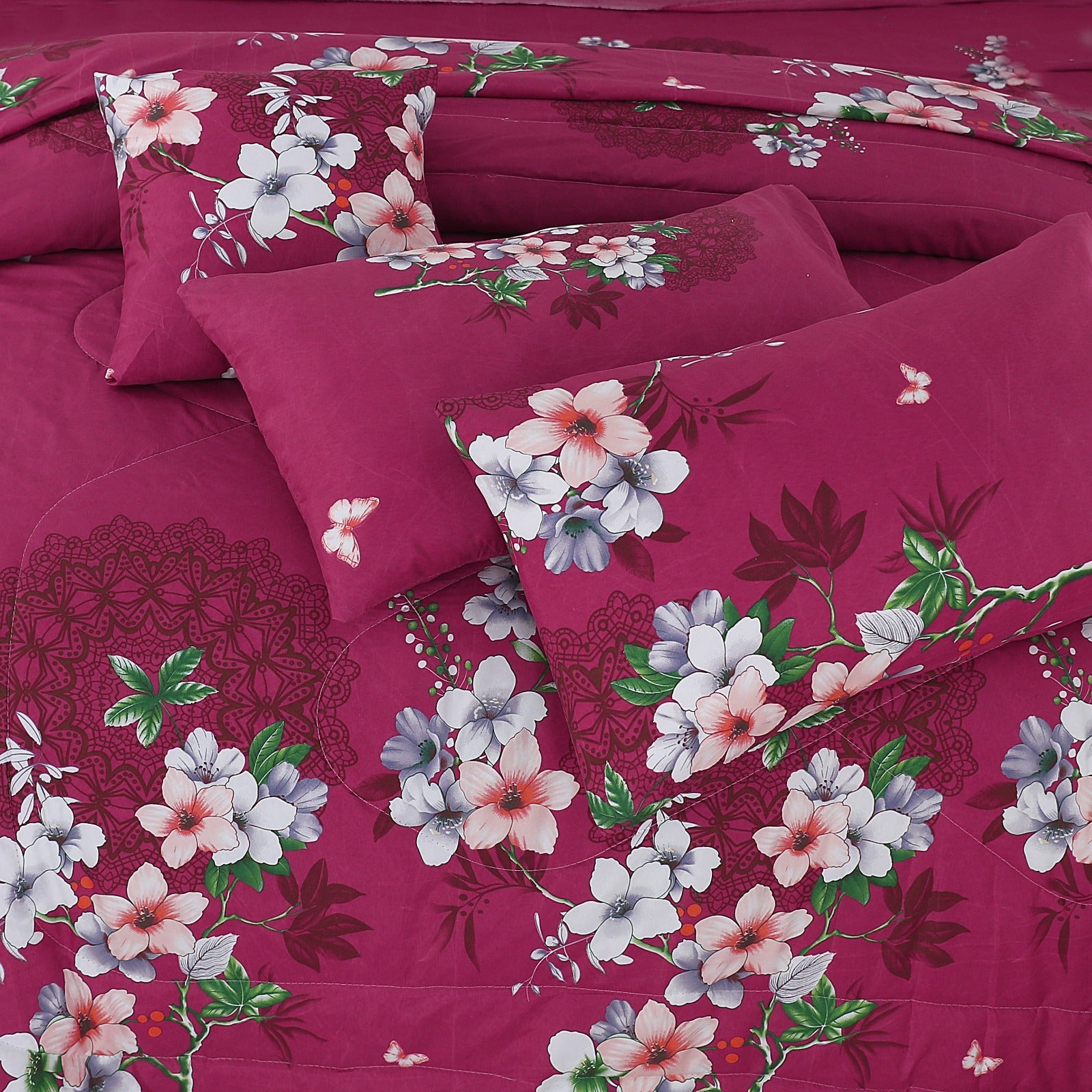 Cotton 7pc Comforter Set S-73