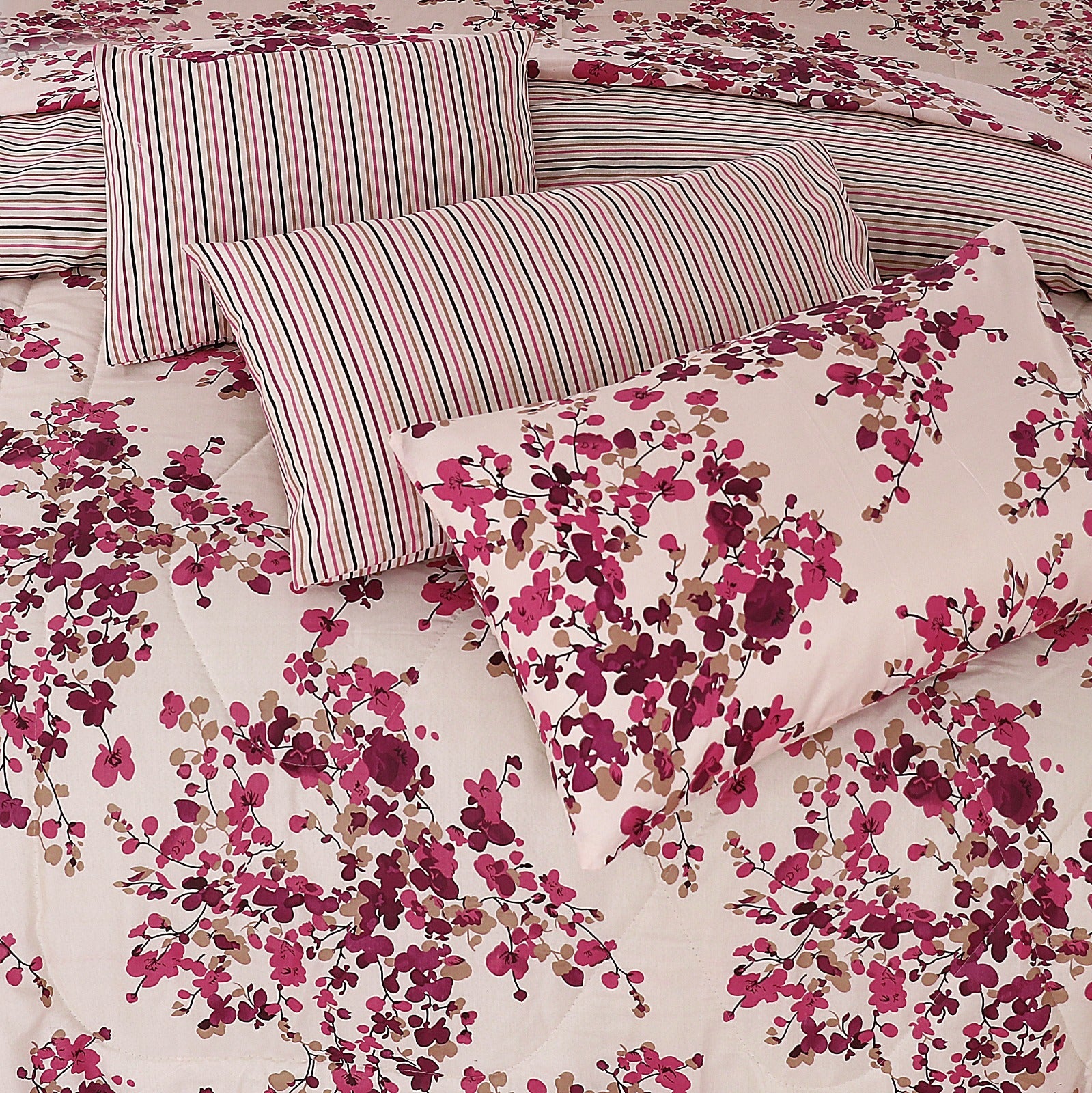 Cotton 7pc Comforter Set S-76