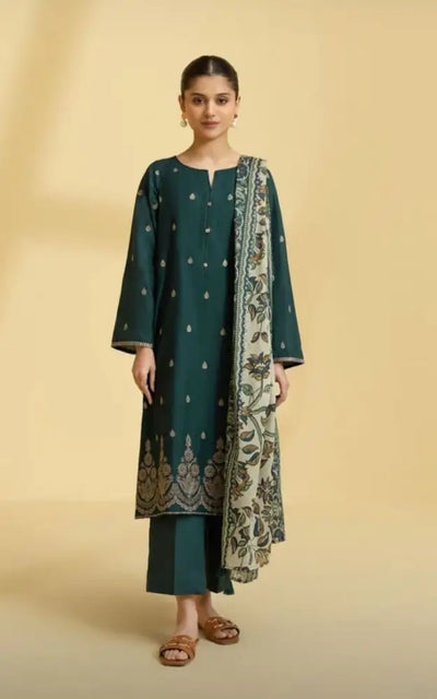 Aisling Embroidered Lawn Three Piece Af - 01 Apparel