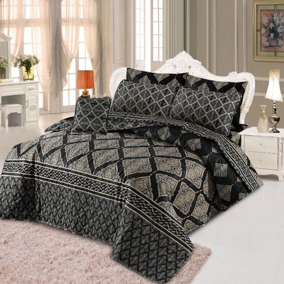 Amizka 7Pc Summer Comforter Set Quilts & Comforters