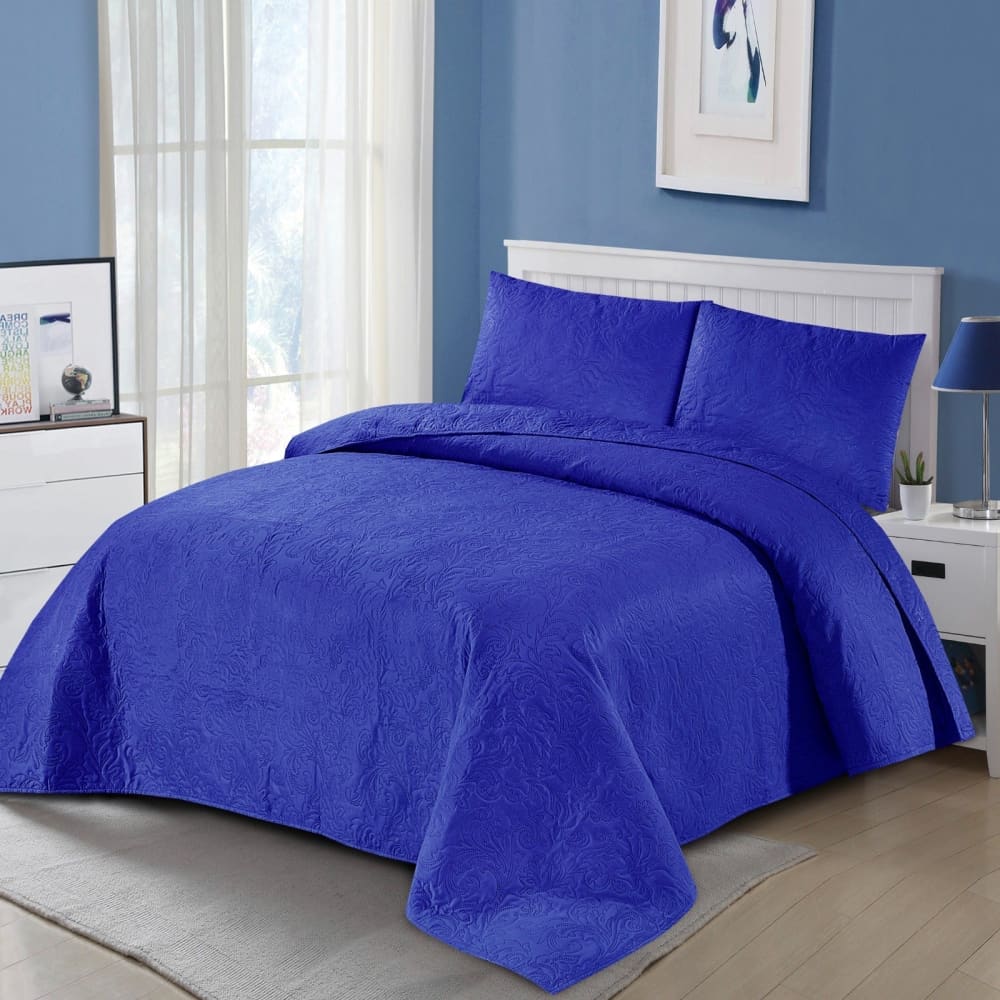 Bedspread Set 3 Pcs 1001 Quilts & Comforters