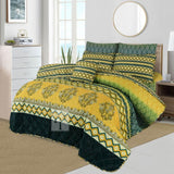 Black mustard Summer Comforter Set 7 Pcs D-823