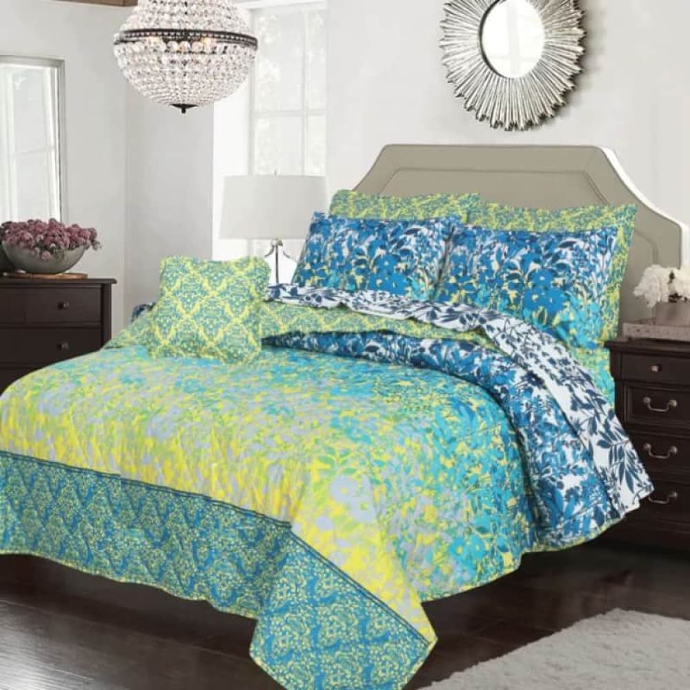 Broad Comforter Set 7 Pcs D-866 Quilts & Comforters