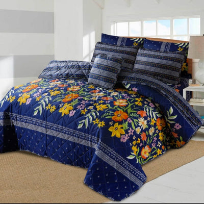 Falia Summer Comforter Set 7 Pcs M - 01 Quilts & Comforters