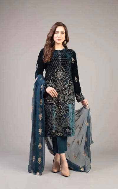 Fc Bareeze D#29 Embroidered Three Piece Lawn Collection Apparel