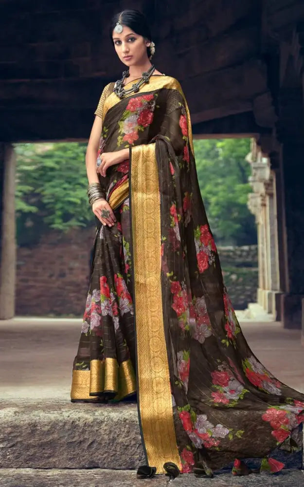 Fcc - 501 Unstitched Saree 02 Apparel