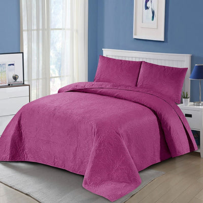 Flamingo Bedspread Set 3 Pcs 1008 Quilts & Comforters