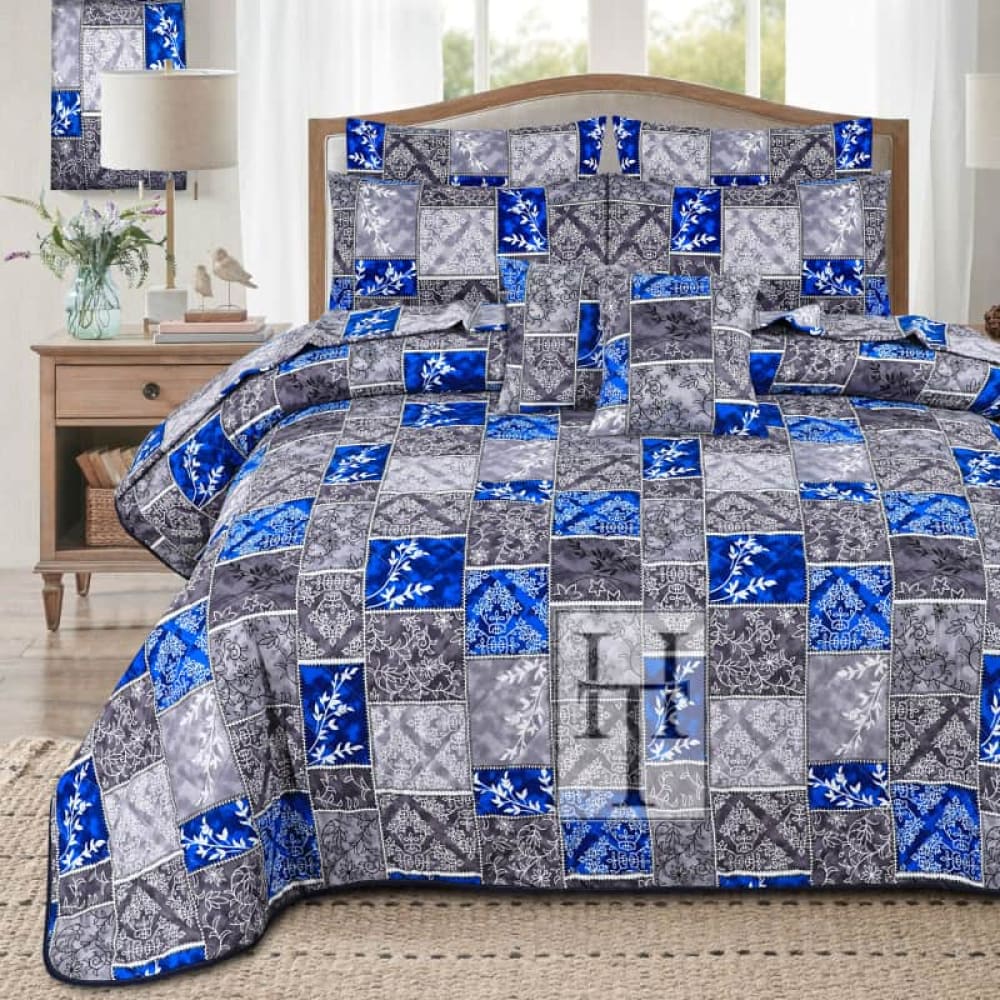 Jaspel Imported Cotton 8Pc Set Cr103 Quilts & Comforters