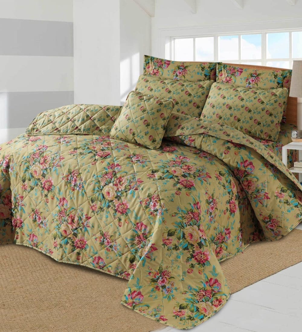 Karsio Summer Comforter Set 7 Pcs D - 511 Quilts & Comforters