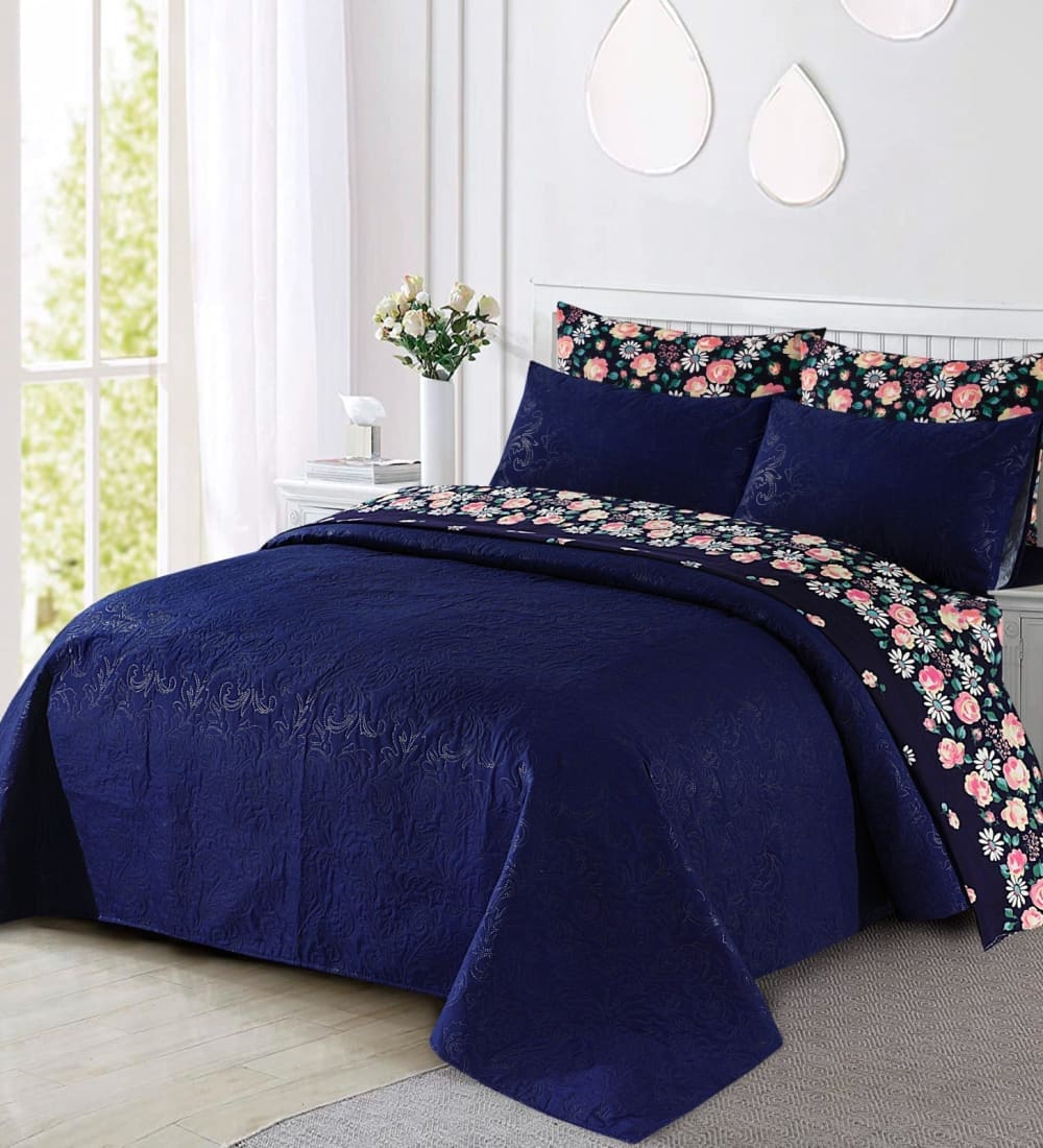 Maya Combo Bedspread 6Pc Set Quilts & Comforters