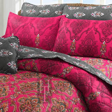 Load image into Gallery viewer, Floraine Comforter Set 7 Pcs D-778 Quilts &amp; Comforters