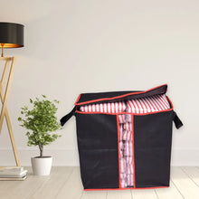Load image into Gallery viewer, Non Woven Storage Bag 110 Gsm Black Colour Bags