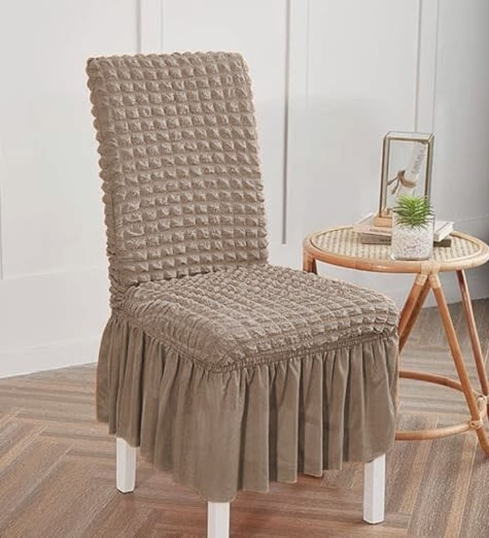 Persian Chair Cover - Light Brown