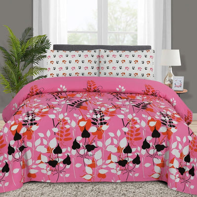 Pure Cotton Swetwic Bedsheet Set Af - 05 (Premium) Bed Sheets