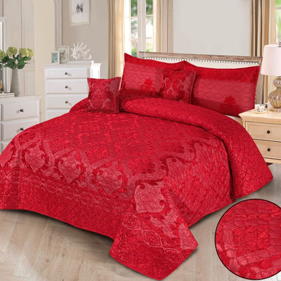 Quilted Palachi Bedspread 5 Pcs Mg - 782 Bed Sheets