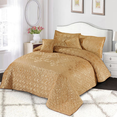 Quilted Palachi Bedspread 5 Pcs Mg - 785 Bed Sheets