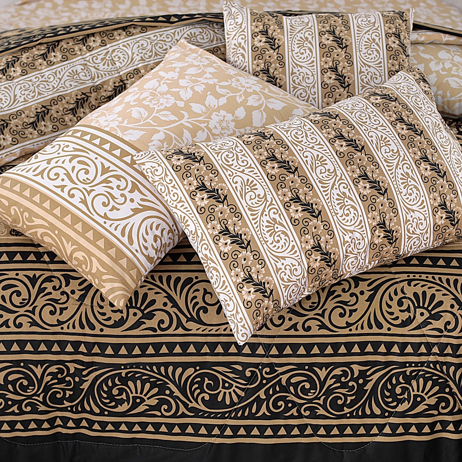 7 Pcs  Comforter Set Mh-784