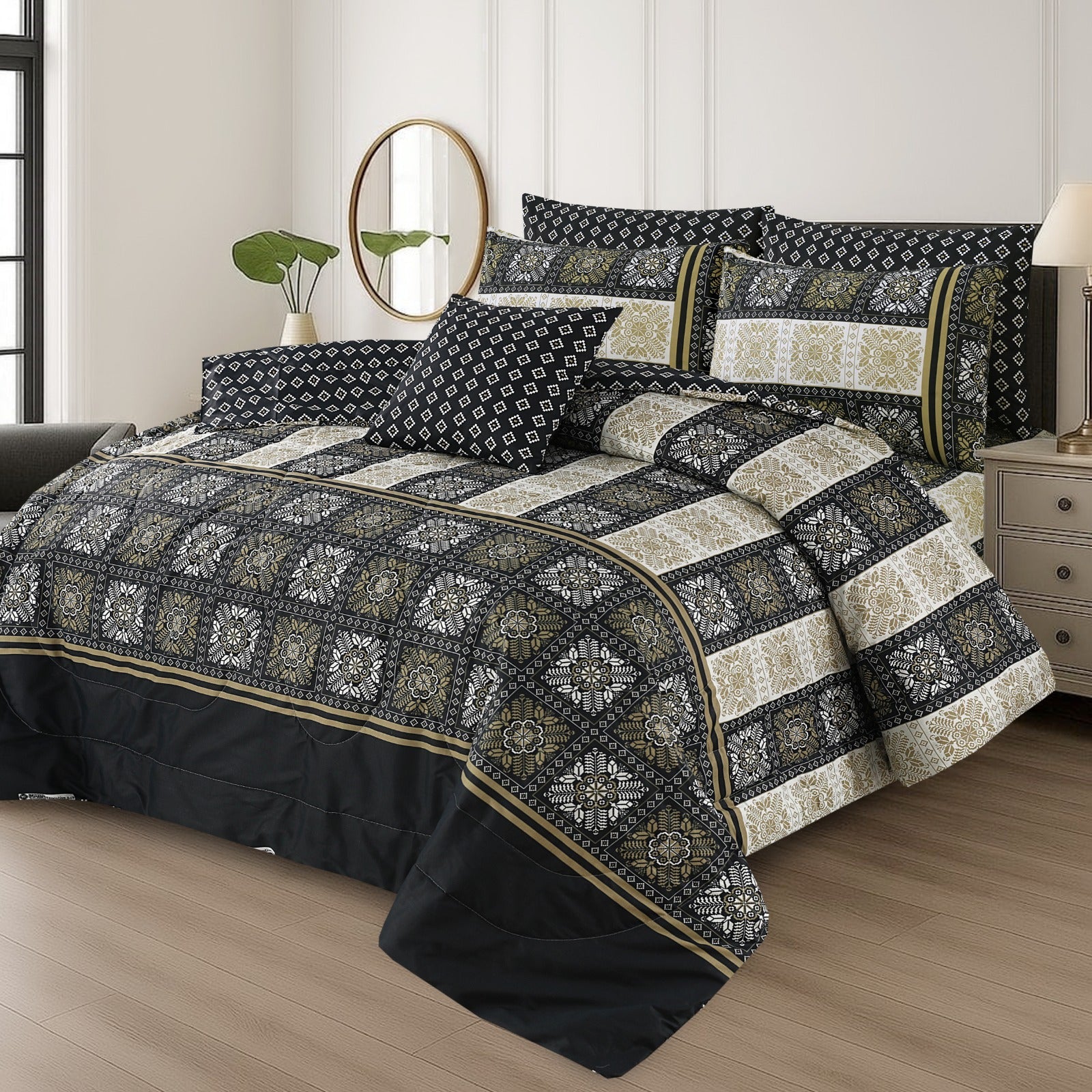 Cotton 7 Pcs  Comforter Set S-40