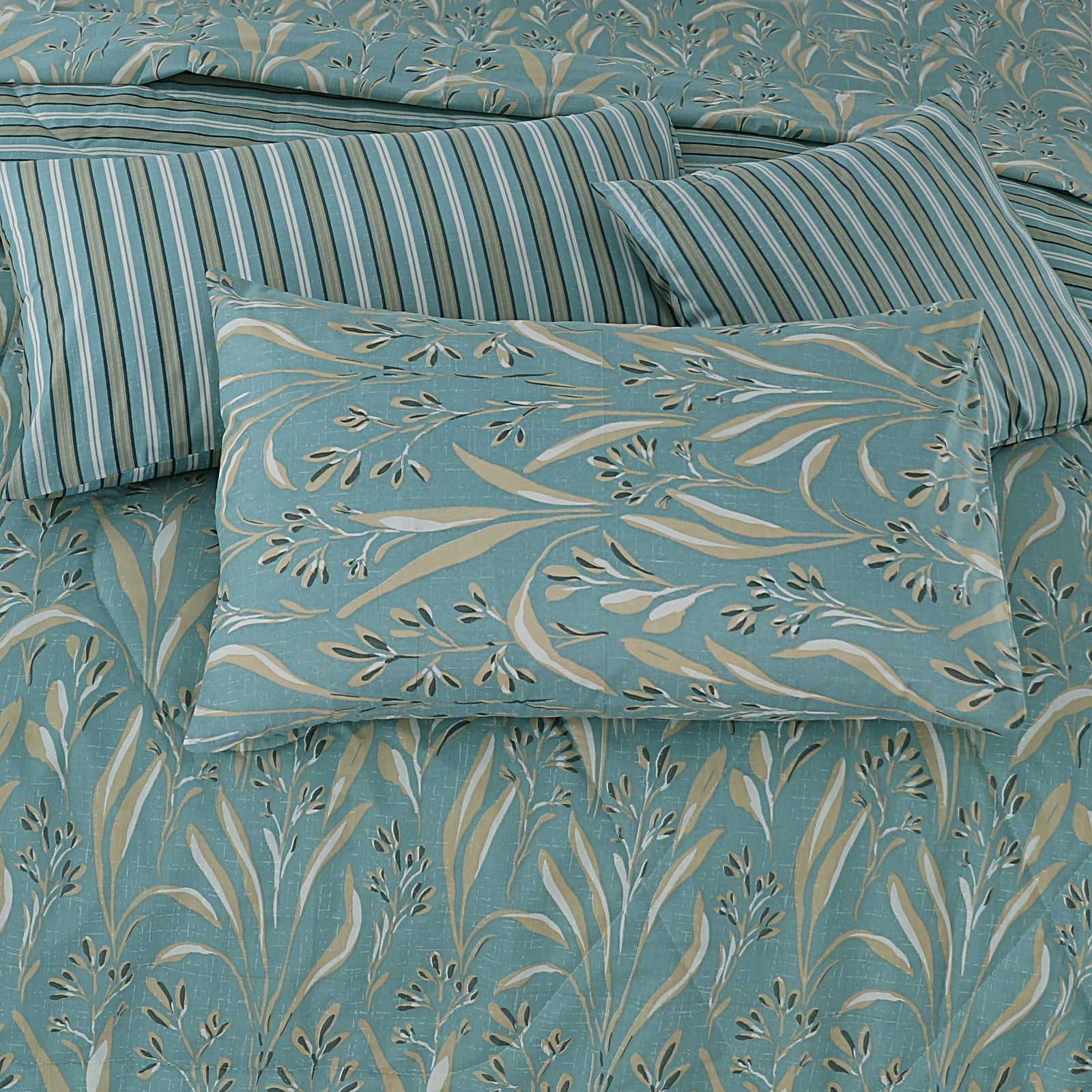 Cotton 7pc Comforter Set S-62