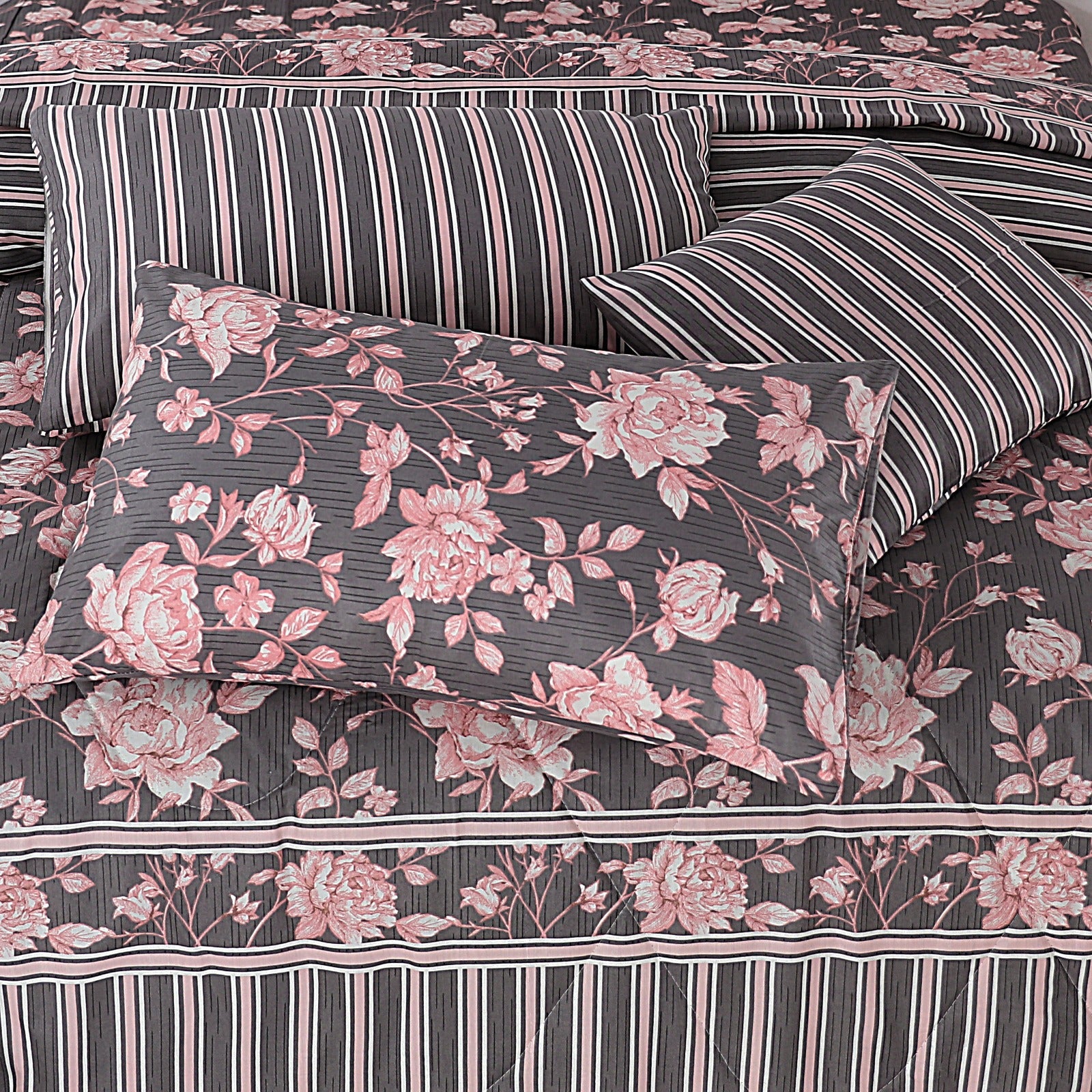 Cotton 7pc Comforter Set S-64