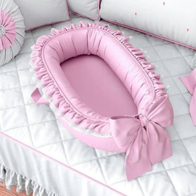 Rose Quartz Comfortable Baby Nest / Den Quilts & Comforters
